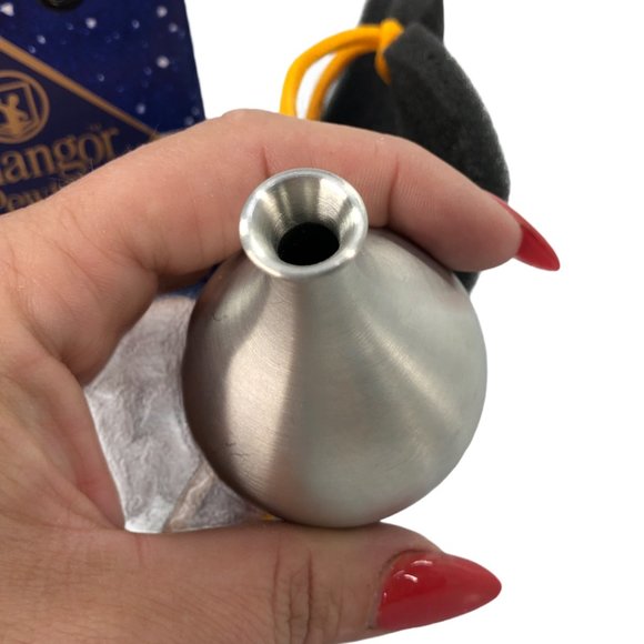 IOB Selangor Pewter Mini 2.75" Flower Bud Vase - Picture 4 of 5